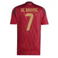 Belgien Kevin De Bruyne #7 Fußballbekleidung Heimtrikot EM 2024 Kurzarm